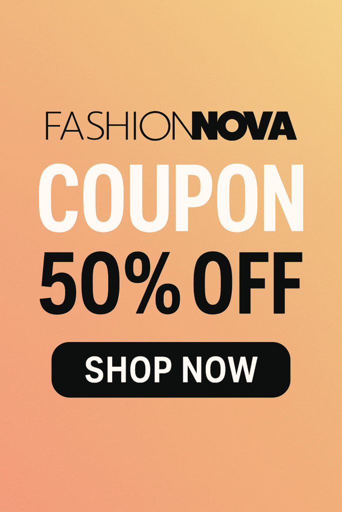 fashion nova coupon