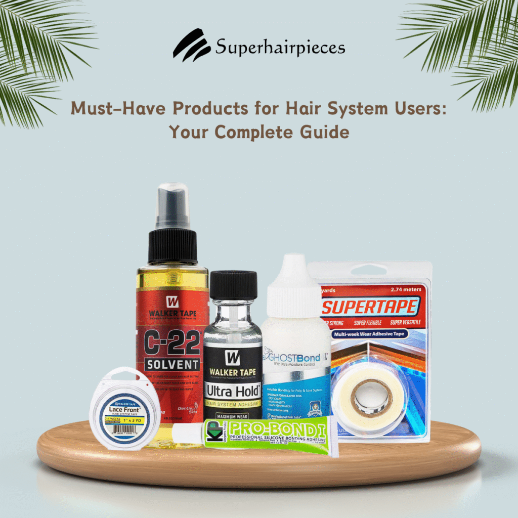 Must-Have Products for Hair System Users: Your Complete Guide