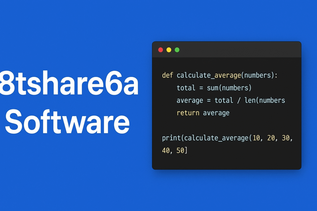 8tshare6a software